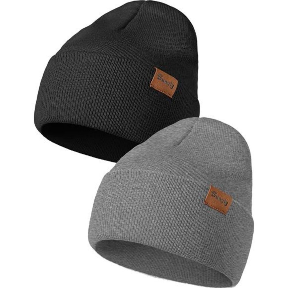 Beanie Hats Unisex Knit Winter Hat Warm Skull Stocking Cap Striped